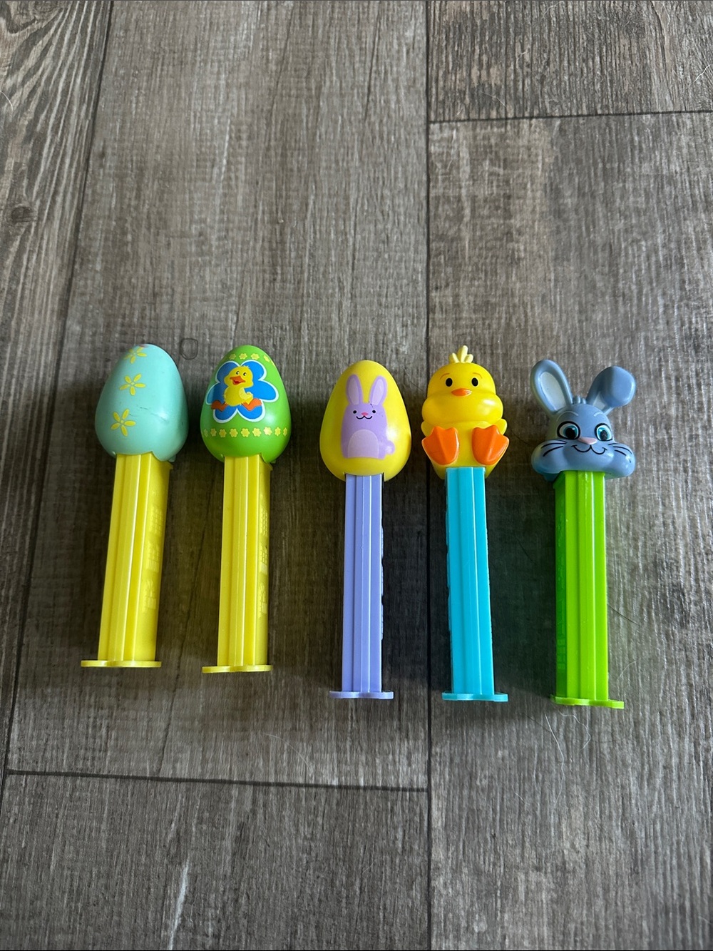 Assorted Pastel Easter Character Pez Candy Dispensers